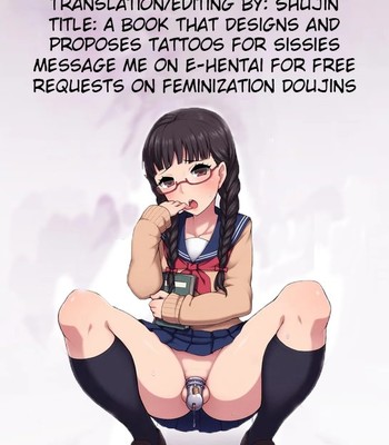 A book that Proposes designs for sissy tattoos 017