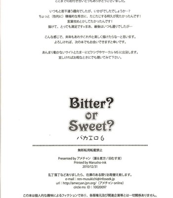 [amechan] Bitter? or Sweet? Bakaero 6 – Baka to Test to Shoukanjuu d 017
