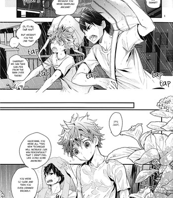 Mizunure chuui! | be careful not to get wet! (haikyuu!!) [hq!! scans] 005