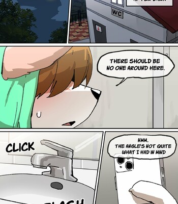 sex in the bathroom and in the square! 014