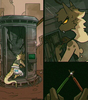 Filling him up Fallout Style