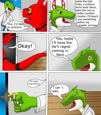 Guilmon Training Karate (Pratica Karate) 004