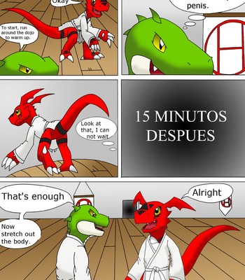 Guilmon Training Karate (Pratica Karate) 006