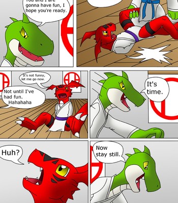 Guilmon Training Karate (Pratica Karate) 013