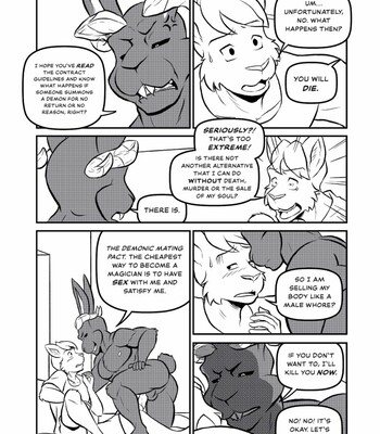 Black Magic App With A Sensual Summoning Demon (ongoing) 011