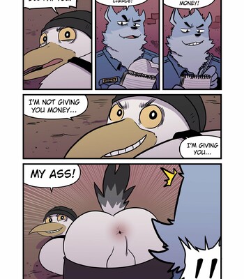 The seagull thief and the wolf cop 005