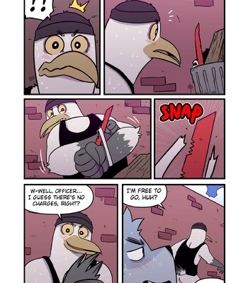 The seagull thief and the wolf cop 011