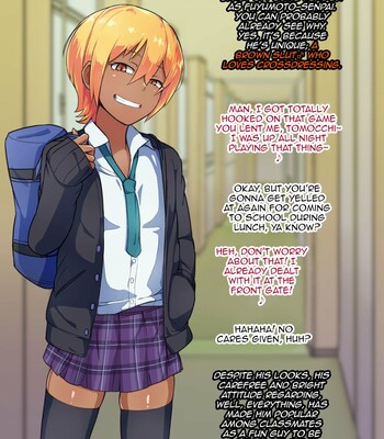 Otokonoko to xx No. 3 ~Kasshoku Inbi na Doukyuusei vs Seijitsu Karin na Seitokaichou~ 007