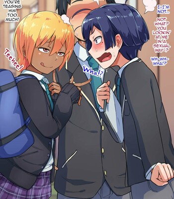 Otokonoko to xx No. 3 ~Kasshoku Inbi na Doukyuusei vs Seijitsu Karin na Seitokaichou~ 011