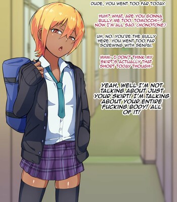 Otokonoko to xx No. 3 ~Kasshoku Inbi na Doukyuusei vs Seijitsu Karin na Seitokaichou~ 014