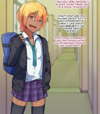 Otokonoko to xx No. 3 ~Kasshoku Inbi na Doukyuusei vs Seijitsu Karin na Seitokaichou~ 015