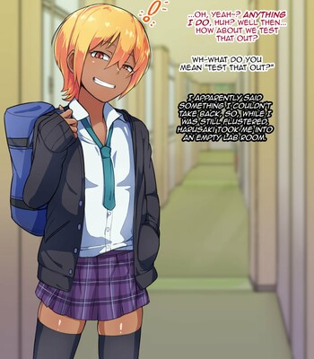 Otokonoko to xx No. 3 ~Kasshoku Inbi na Doukyuusei vs Seijitsu Karin na Seitokaichou~ 016
