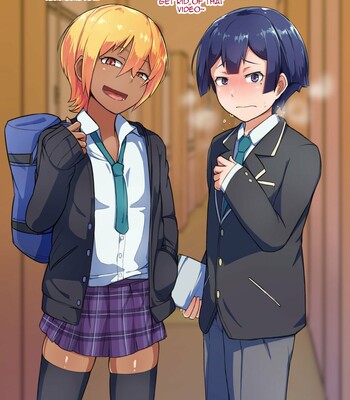 Otokonoko to xx No. 3 ~Kasshoku Inbi na Doukyuusei vs Seijitsu Karin na Seitokaichou~ 041