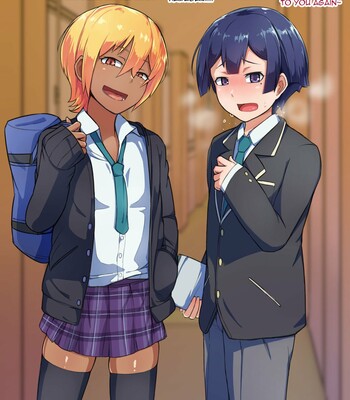 Otokonoko to xx No. 3 ~Kasshoku Inbi na Doukyuusei vs Seijitsu Karin na Seitokaichou~ 042
