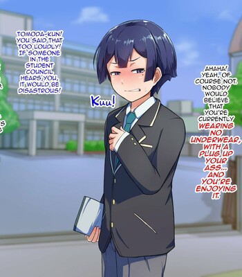 Otokonoko to xx No. 3 ~Kasshoku Inbi na Doukyuusei vs Seijitsu Karin na Seitokaichou~ 074
