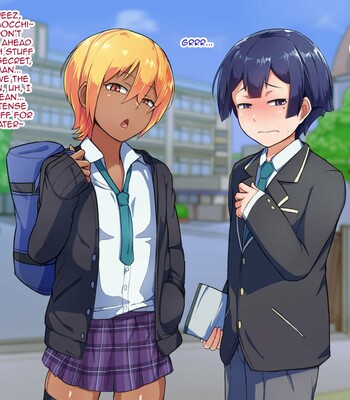Otokonoko to xx No. 3 ~Kasshoku Inbi na Doukyuusei vs Seijitsu Karin na Seitokaichou~ 084