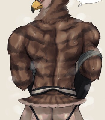 Bird-san gets horny after working out at the gym 003