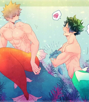 [Asanuno] Mermaid DeKatsu Misunderstanding – Boku No Hero Academia