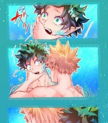 [Asanuno] Mermaid DeKatsu Misunderstanding – Boku No Hero Academia 018