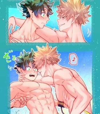 [Asanuno] Mermaid DeKatsu Misunderstanding – Boku No Hero Academia 021