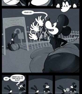 Mickey Mouse and Oswald the Rabbit in: Public Use 002