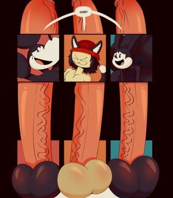 Mickey Mouse and Oswald the Rabbit in: Public Use 012