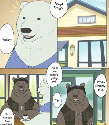 [Otousan (Otou)] Polar Bear and Grizzly Just Have Sex – Shirokuma Cafe 002
