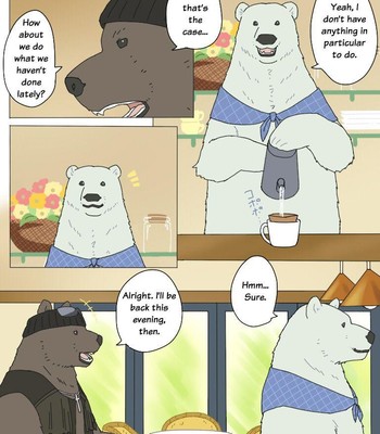 [Otousan (Otou)] Polar Bear and Grizzly Just Have Sex – Shirokuma Cafe 003