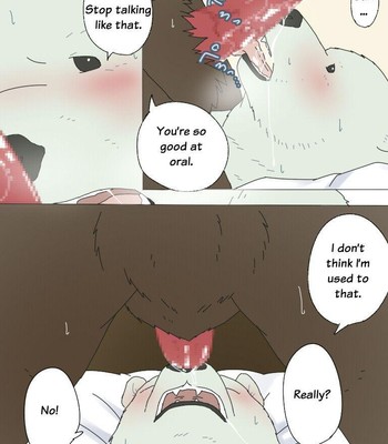 [Otousan (Otou)] Polar Bear and Grizzly Just Have Sex – Shirokuma Cafe 007