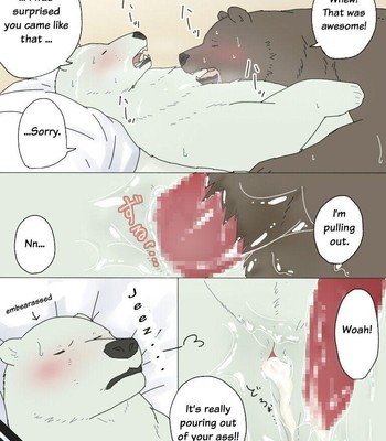 [Otousan (Otou)] Polar Bear and Grizzly Just Have Sex – Shirokuma Cafe 015