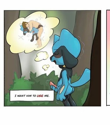 Riolu x Trainer comic