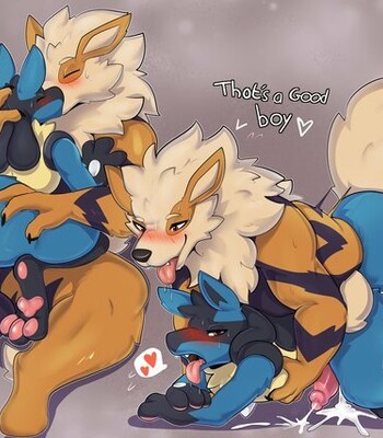 Growlithe x Lucario 005