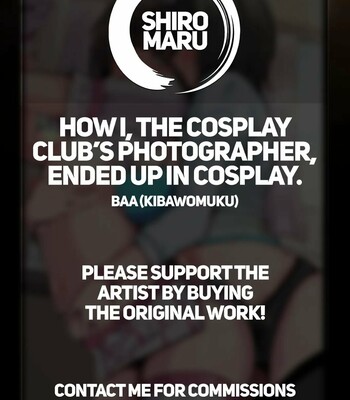 HOW I, THE COSPLAY CLUB'S PHOTOGRAPHER, ENDED UP IN COSPLAY