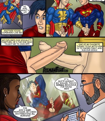 iceman blue and gay superhero stuff 333