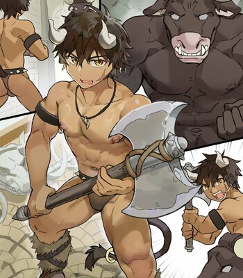 Minotaur X Bautel Being a Mature Bull 011