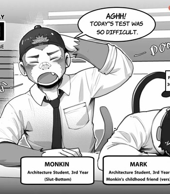 Kinky Breaktime With Monkey Friends 002