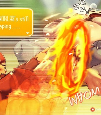 My Hairy Snorlax’s First Meet 008