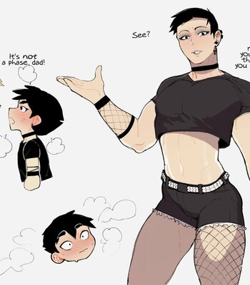 Dad n son [cheesecrumbles]