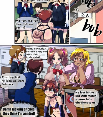Ore ga Mesu Ochi Shite Kyokon Futanari Gyaru-tachi no Seishori-you Chinpo Ana ni Choukyou Sarete Shimatta Ken. | I Ended Up Being Transformed Into The Sissy Slave Of The Big-Cocked Futanari Girls. 012