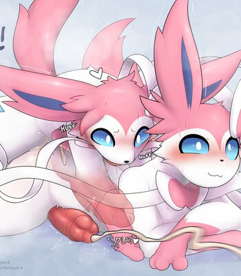 Sylveon and Eevee 006