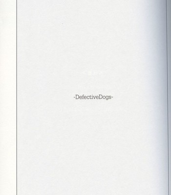 Defective dogs 1 003