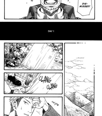(FALL OF WALL Osaka 2) [MASCARA (Ogami Aki)] Survival (Shingeki no Kyojin) [English] [Baka Dumb Aho Scans] 008