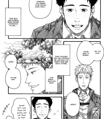 (FALL OF WALL Osaka 2) [MASCARA (Ogami Aki)] Survival (Shingeki no Kyojin) [English] [Baka Dumb Aho Scans] 015