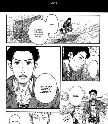 (FALL OF WALL Osaka 2) [MASCARA (Ogami Aki)] Survival (Shingeki no Kyojin) [English] [Baka Dumb Aho Scans] 016
