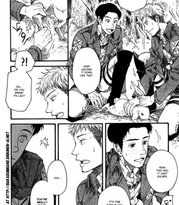 (FALL OF WALL Osaka 2) [MASCARA (Ogami Aki)] Survival (Shingeki no Kyojin) [English] [Baka Dumb Aho Scans] 020