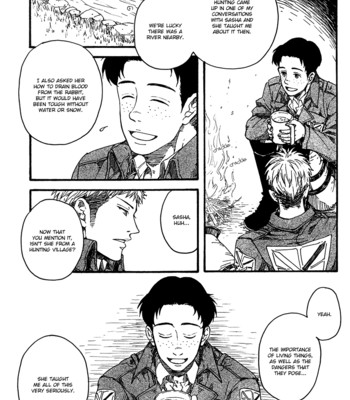 (FALL OF WALL Osaka 2) [MASCARA (Ogami Aki)] Survival (Shingeki no Kyojin) [English] [Baka Dumb Aho Scans] 023