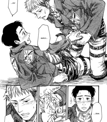 (FALL OF WALL Osaka 2) [MASCARA (Ogami Aki)] Survival (Shingeki no Kyojin) [English] [Baka Dumb Aho Scans] 044