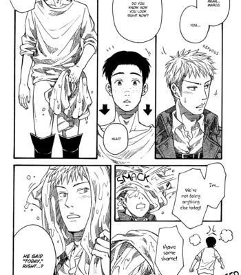 (FALL OF WALL Osaka 2) [MASCARA (Ogami Aki)] Survival (Shingeki no Kyojin) [English] [Baka Dumb Aho Scans] 050