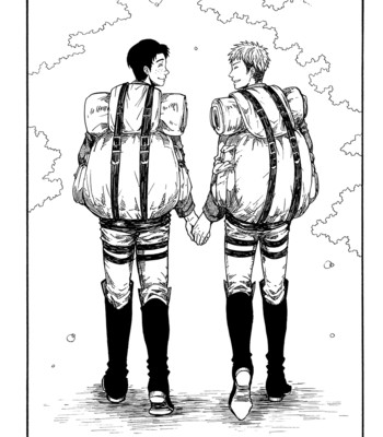 (FALL OF WALL Osaka 2) [MASCARA (Ogami Aki)] Survival (Shingeki no Kyojin) [English] [Baka Dumb Aho Scans] 053