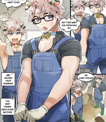 Dairy Farmers Wei And Tao
